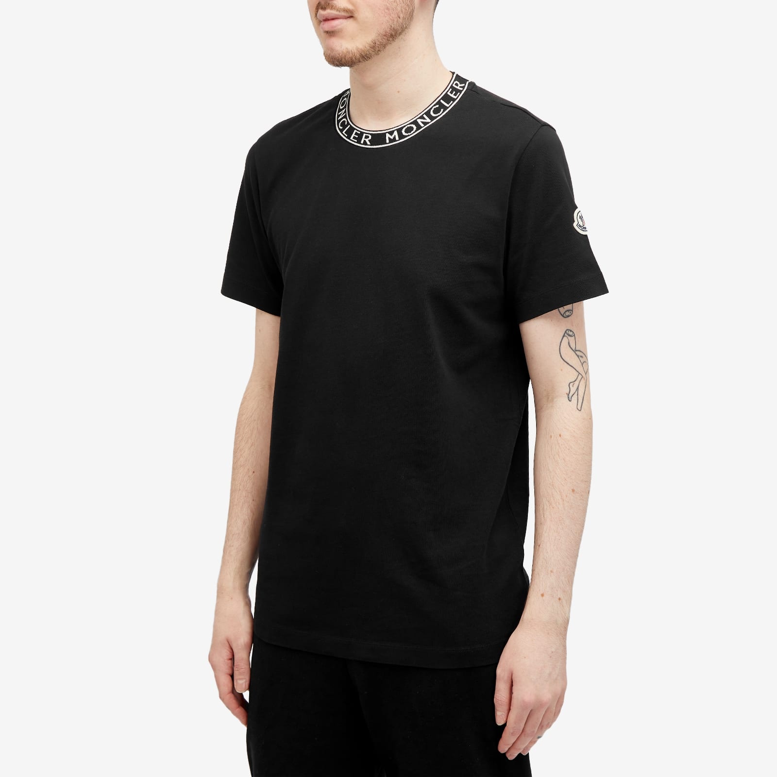 Moncler SS T-SHIRT/BLK (999) | nubiantokyo | REVERSIBLE