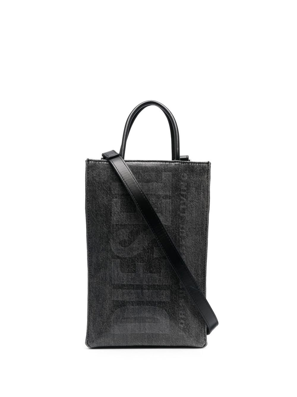 logo-print tote bag - 1