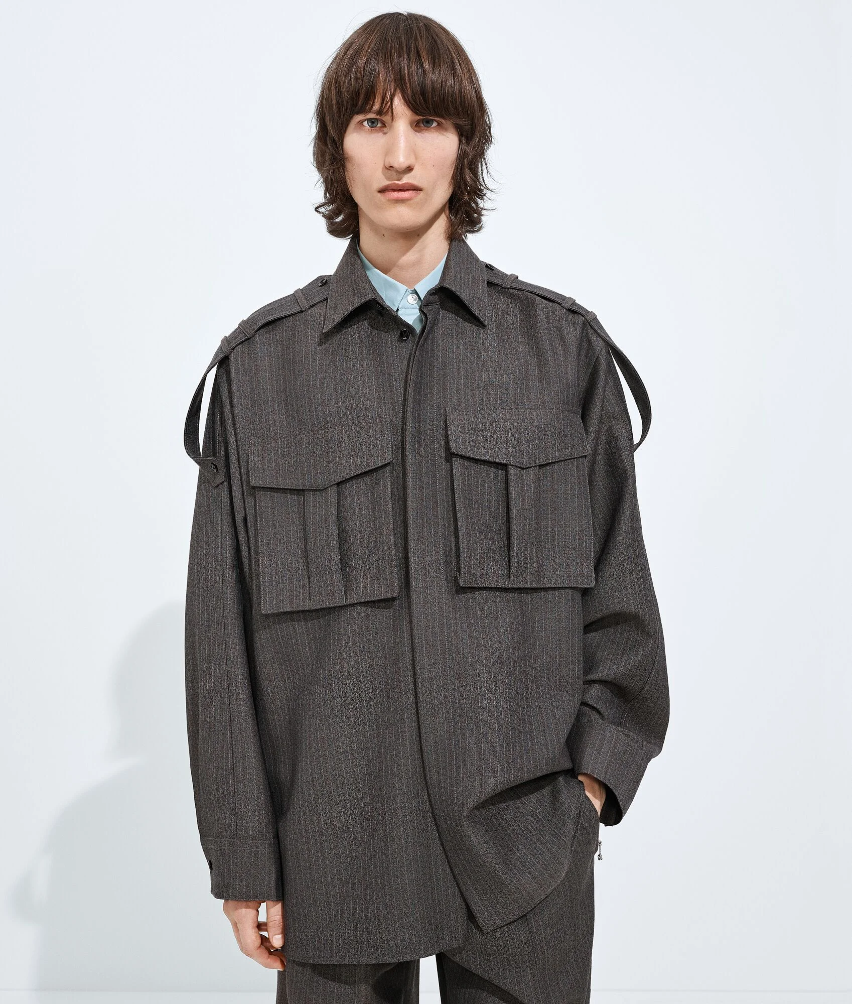 Wool And Mohair Shirt - 1