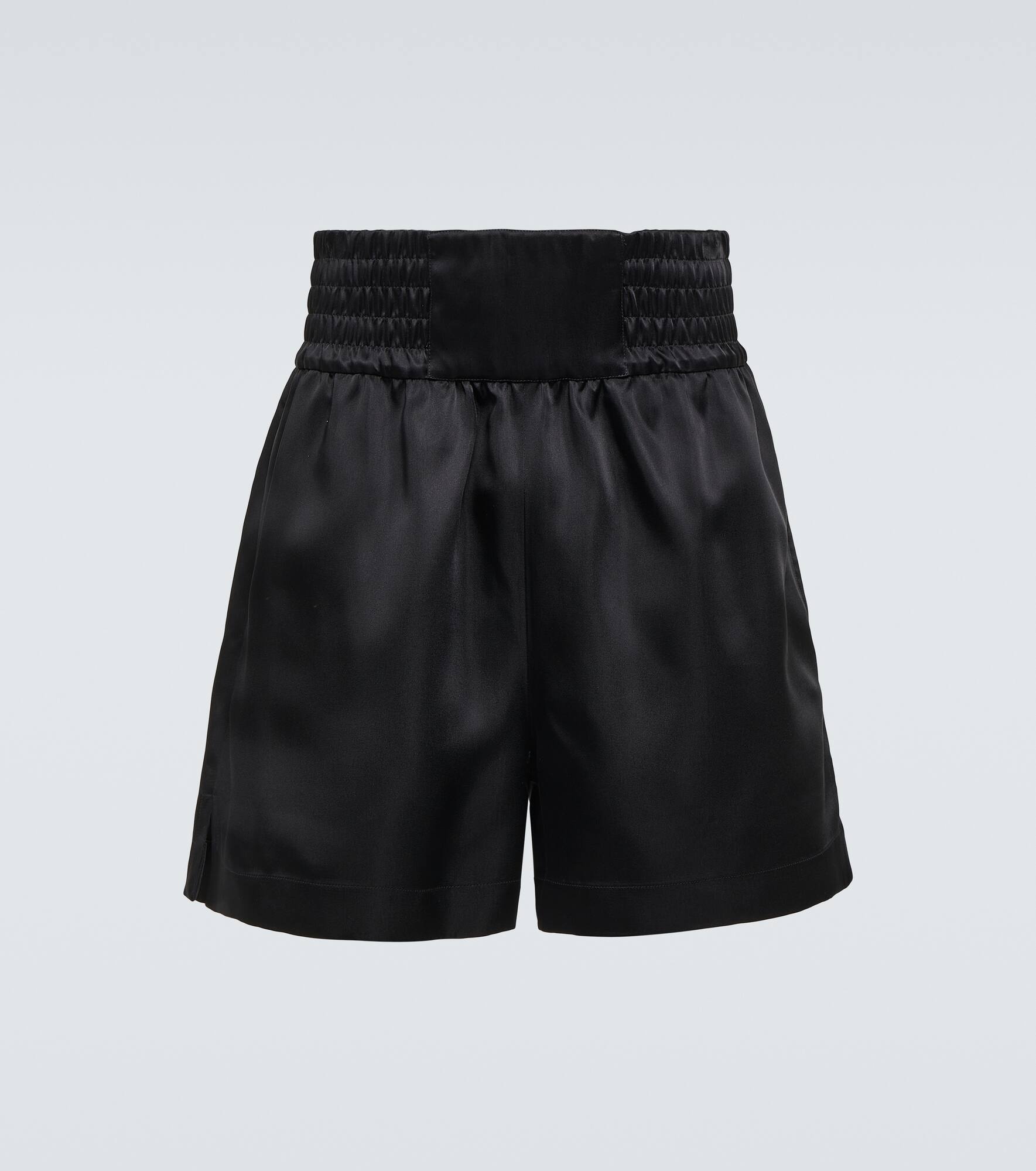 High-rise duchesse shorts - 1