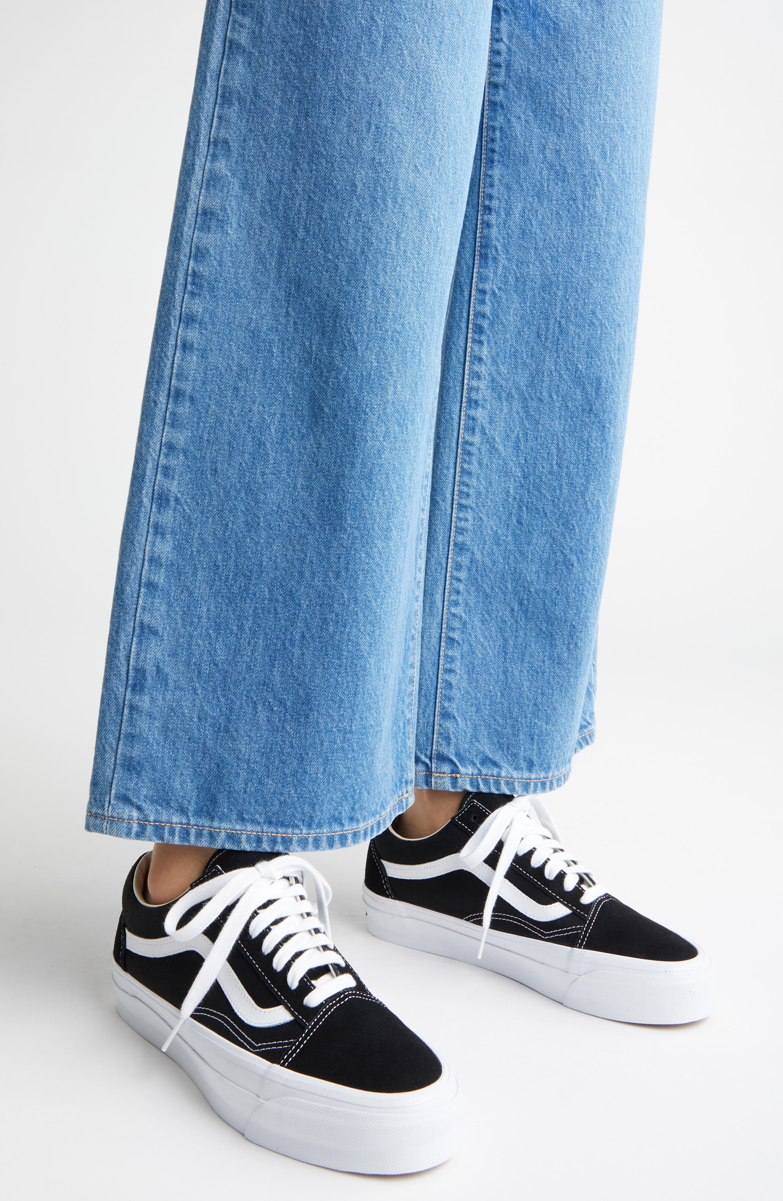 Vans Premium Old Skool 36 Sneaker in Black White at Nordstrom - 7