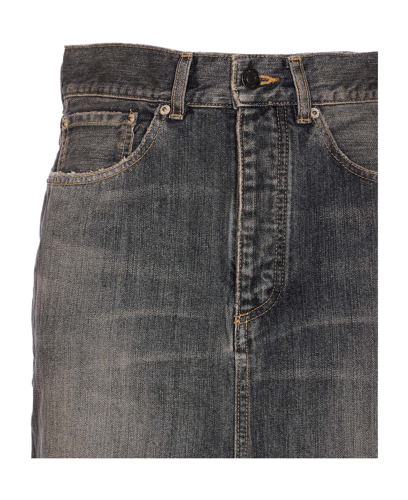 Lace-up Skirt - 4