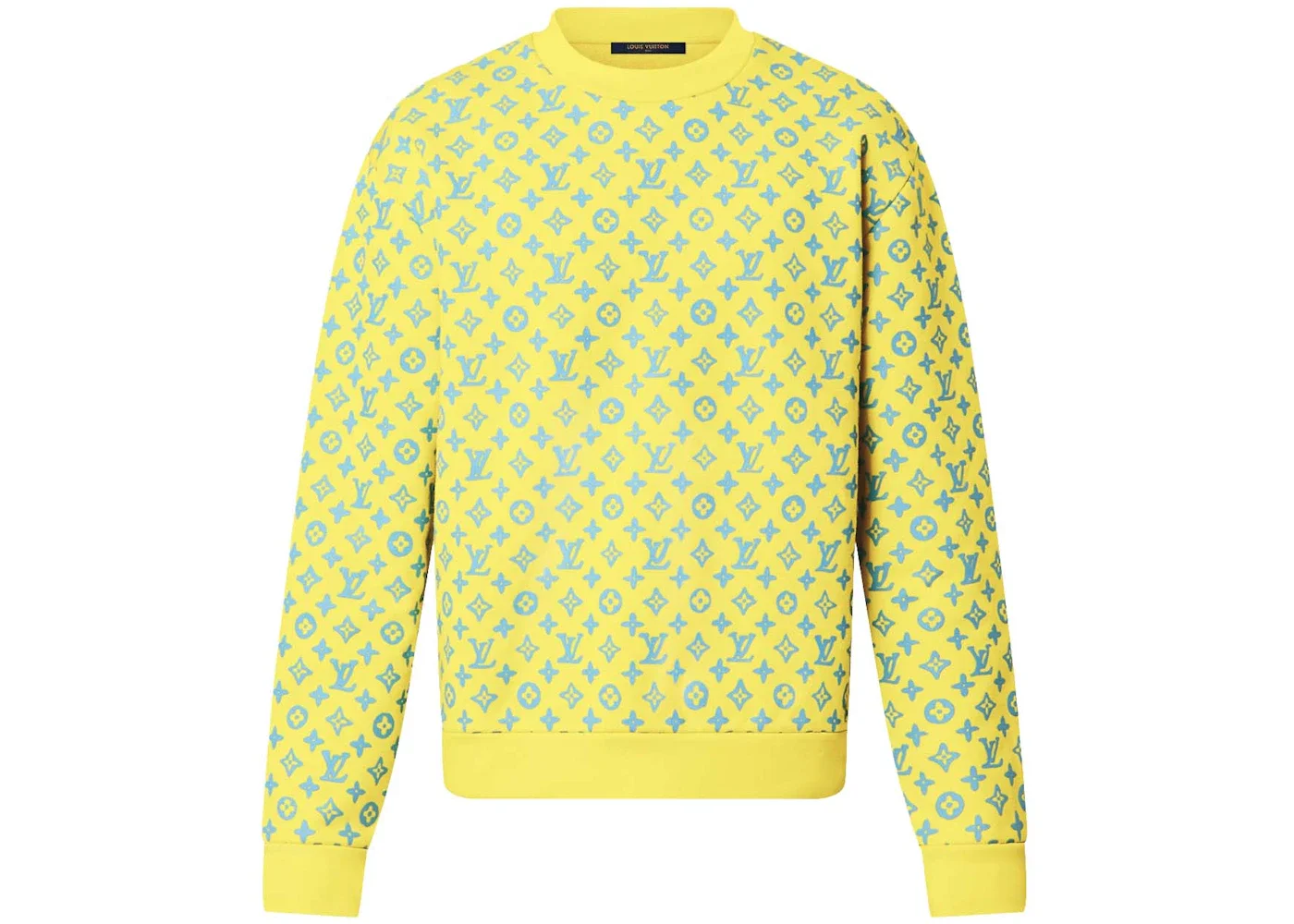 Louis Vuitton Monogram Rainbow Playground Graphic Sweatshirt Green/Yellow - 1
