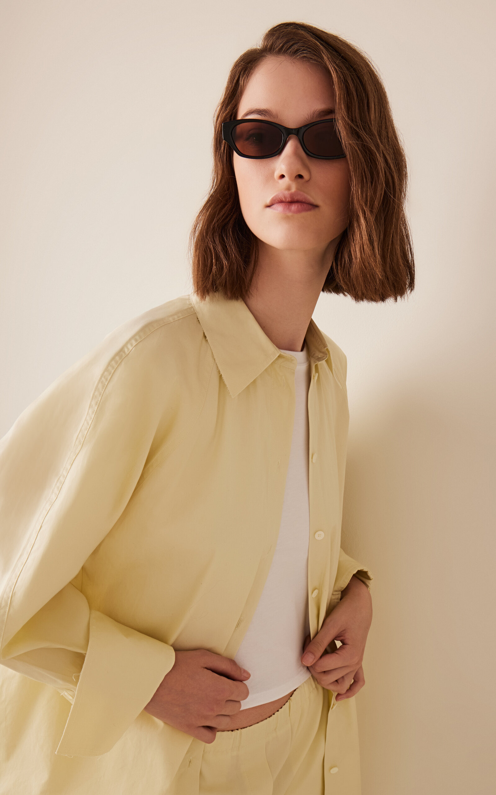 Exclusive Suki Square-Frame Acetate Sunglasses black - 2