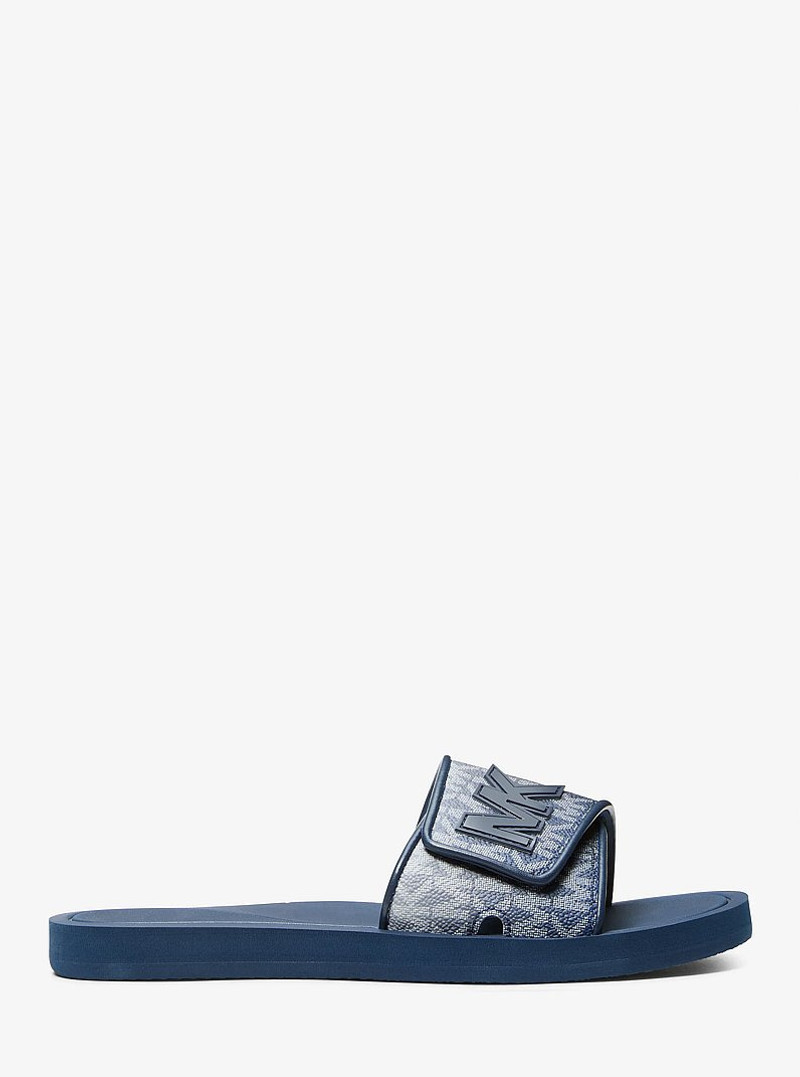 Palmer Ombré Signature Logo Slide Sandal 1