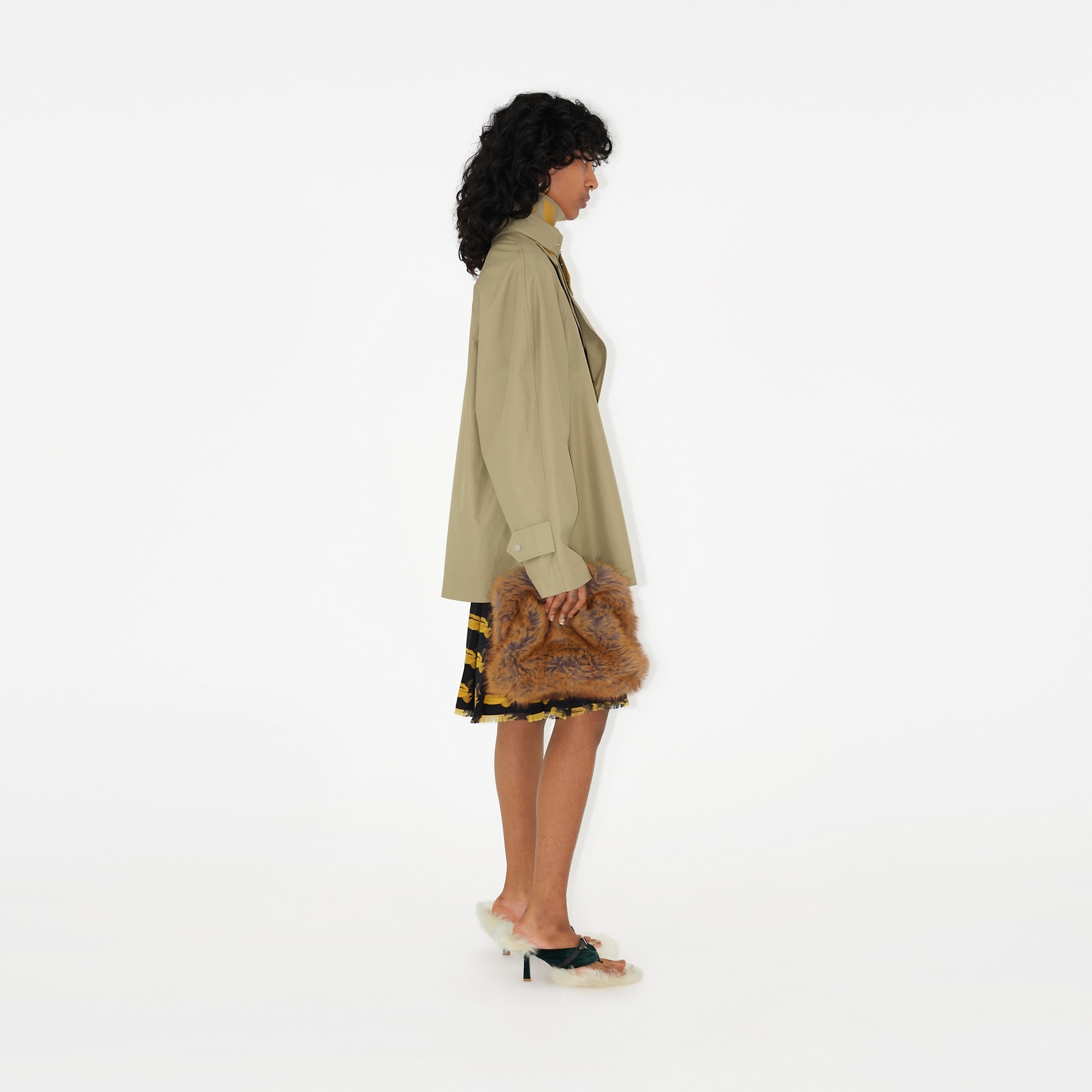 Puttee Collar Cotton Jacket - 3