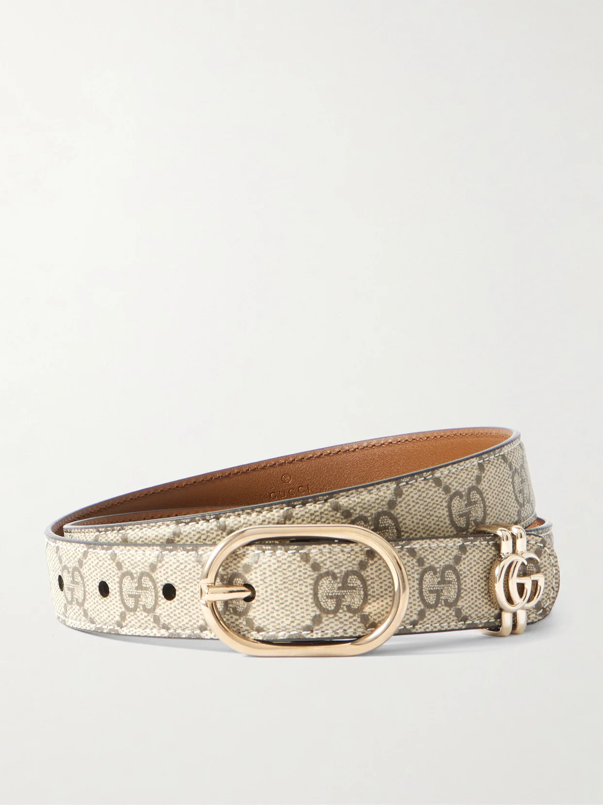 Printed Coated-canvas Belt - 1