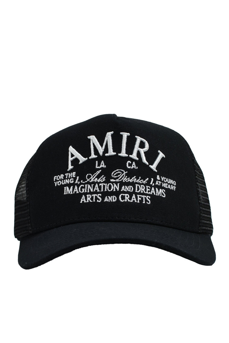 AMIRI ARTS DISTRICT TRUCKER HAT / BLK outlook