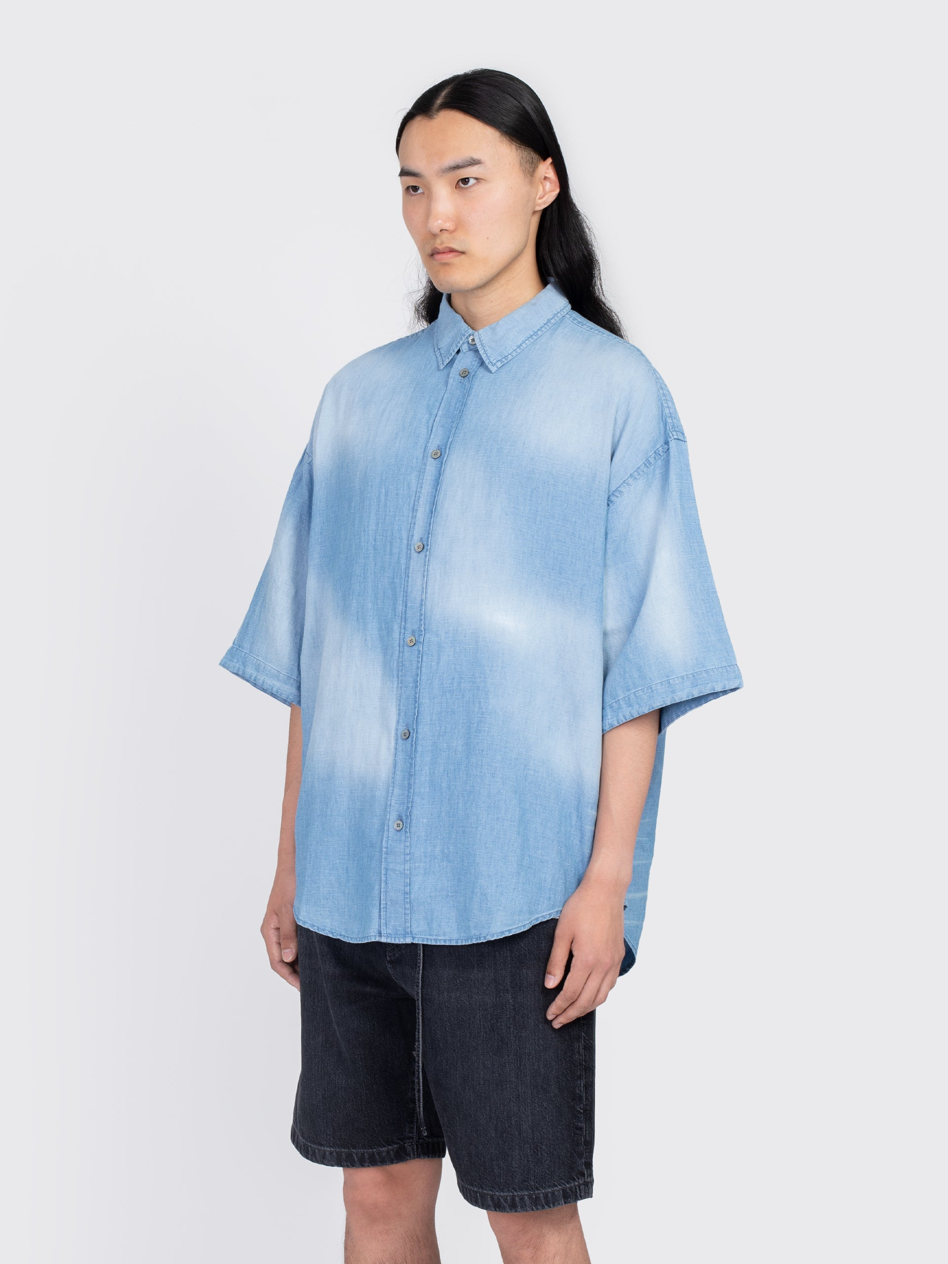 Button-up shirt logo stamp - 2