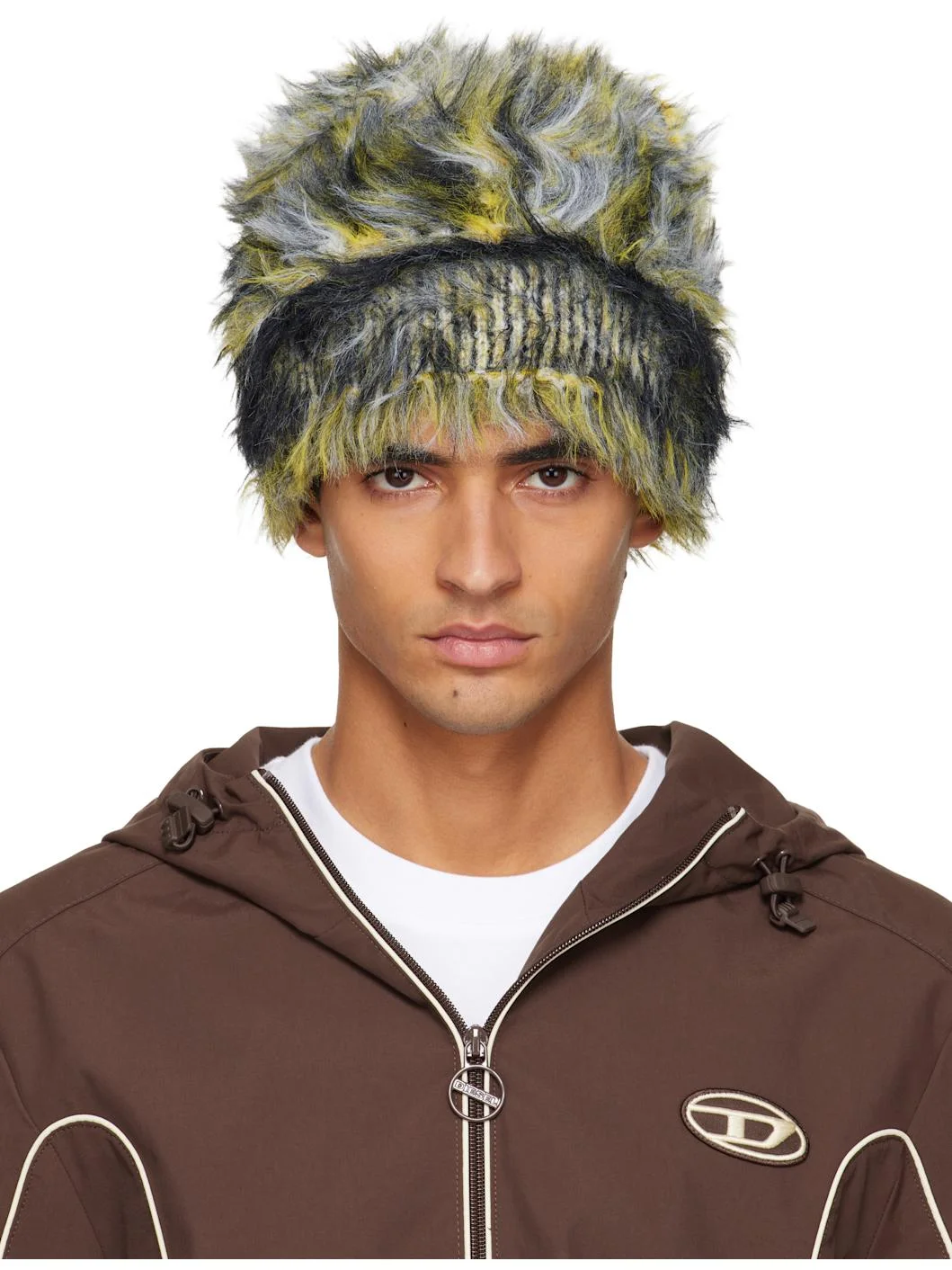 Yellow & Black K-Alliseo Beanie - 1