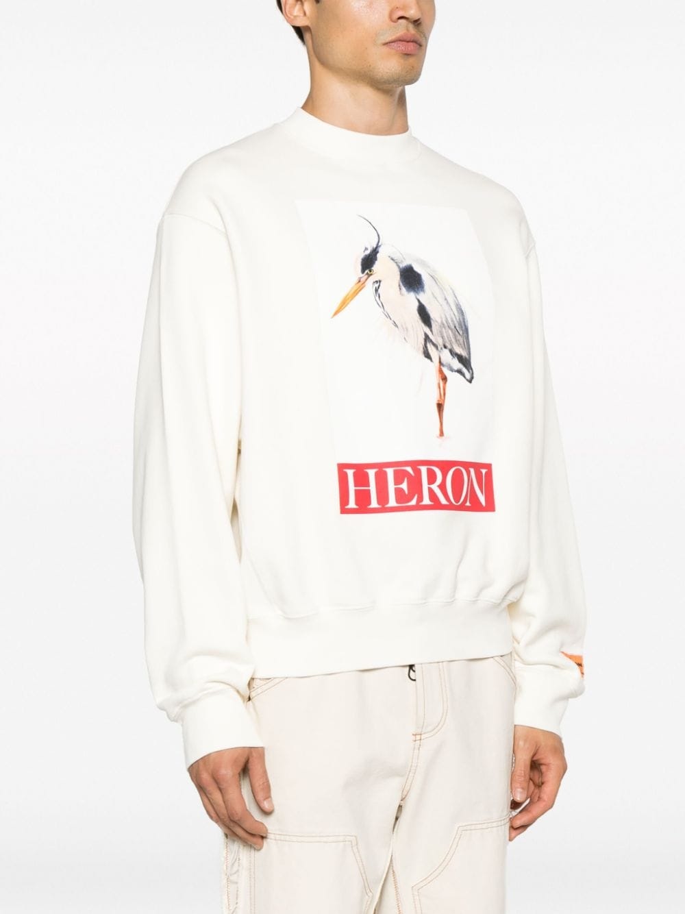 Heron Bird Painted sweatshirt - 3