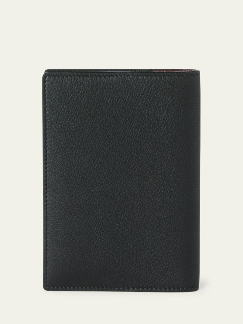 Loro Piana Men's Leather Passport Cover outlook