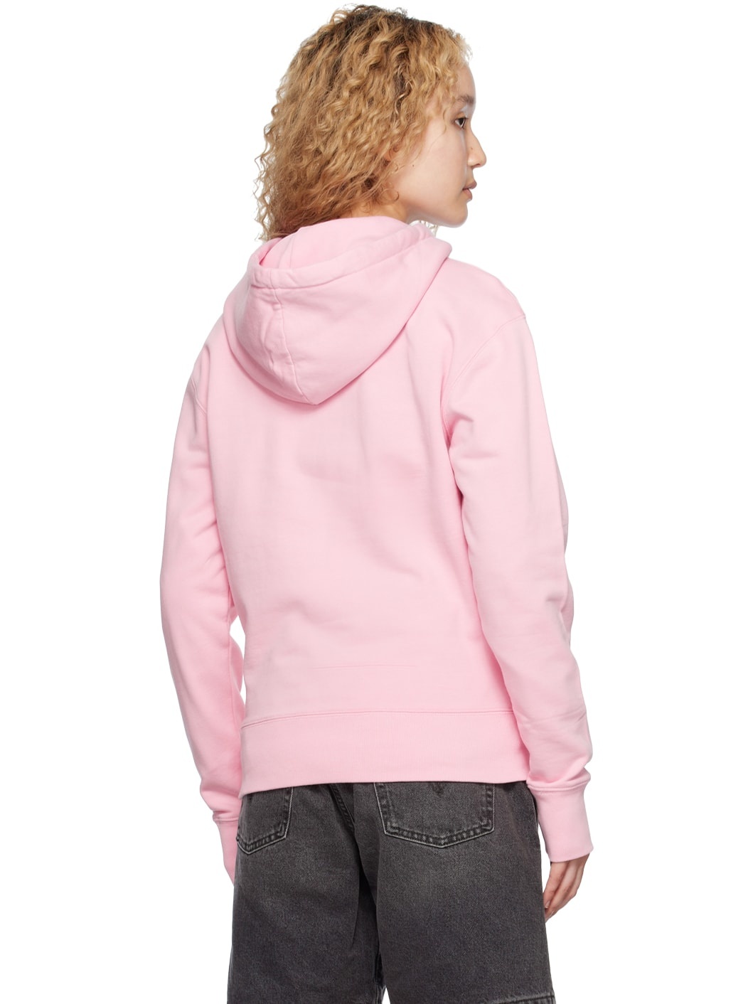 Pink Fox Head Hoodie - 3