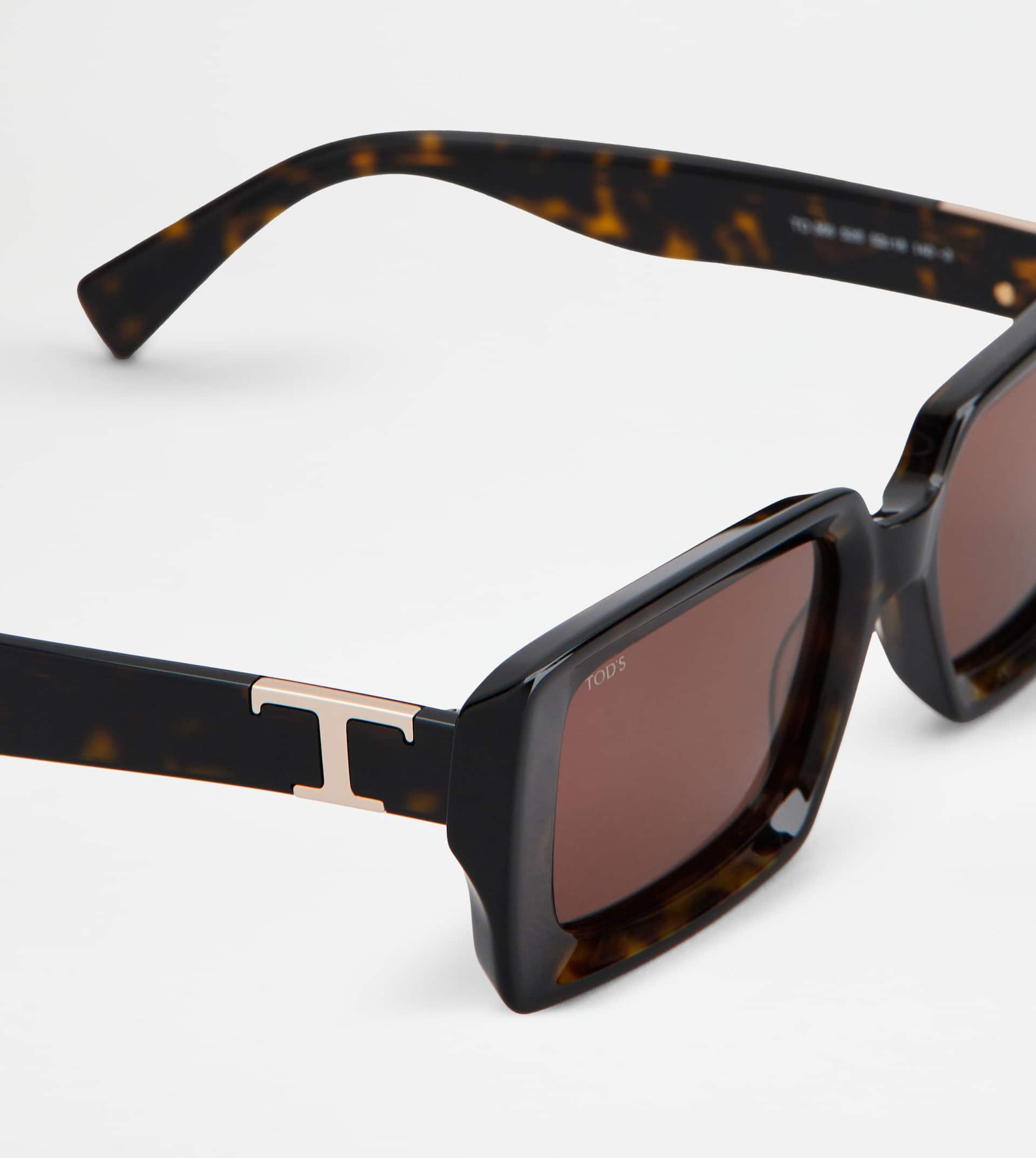 SQUARED SUNGLASSES - BROWN - 4