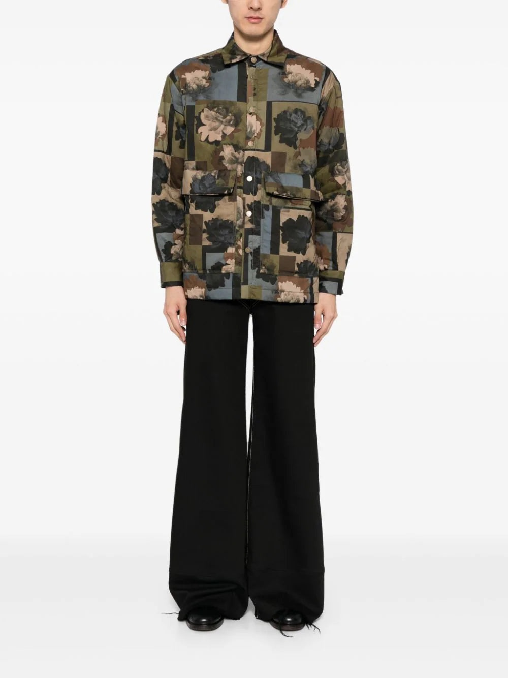 PRINTED SHIRT JACKET - 2