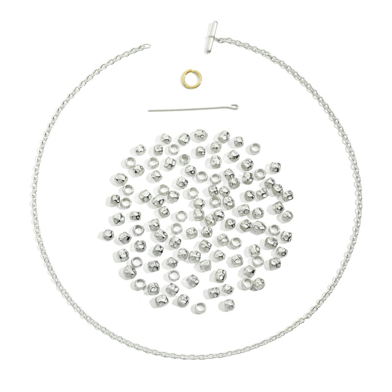 DoDo SILVER GRANELLI NECKLACE outlook