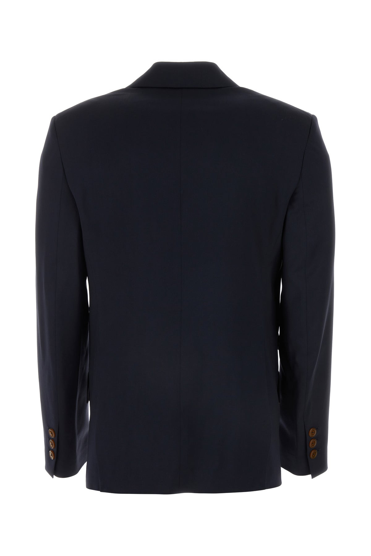 Navy blue wool blazer - 2