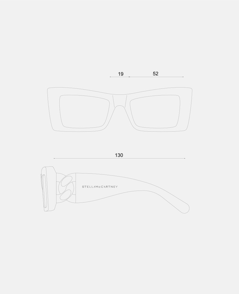 Square Cat-Eye Sunglasses 5