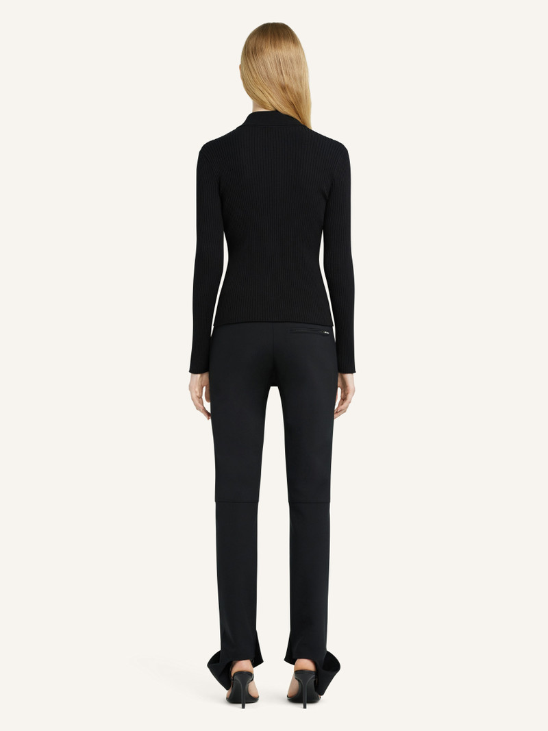 KNITTED ZIPPED CARDIGAN 4