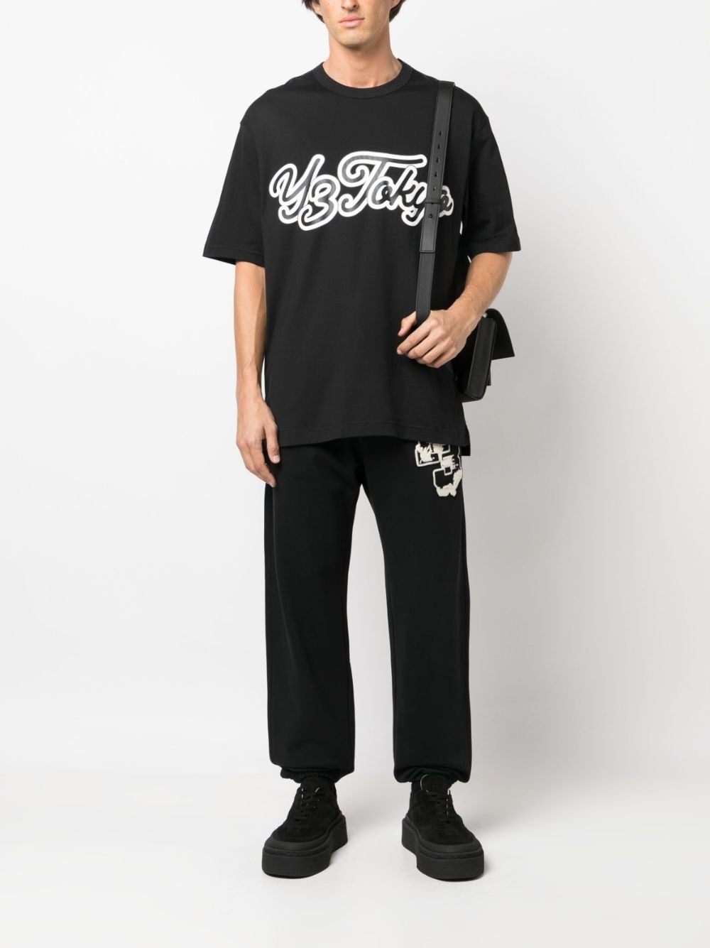 GFX S/S logo-flocked T-shirt - 2