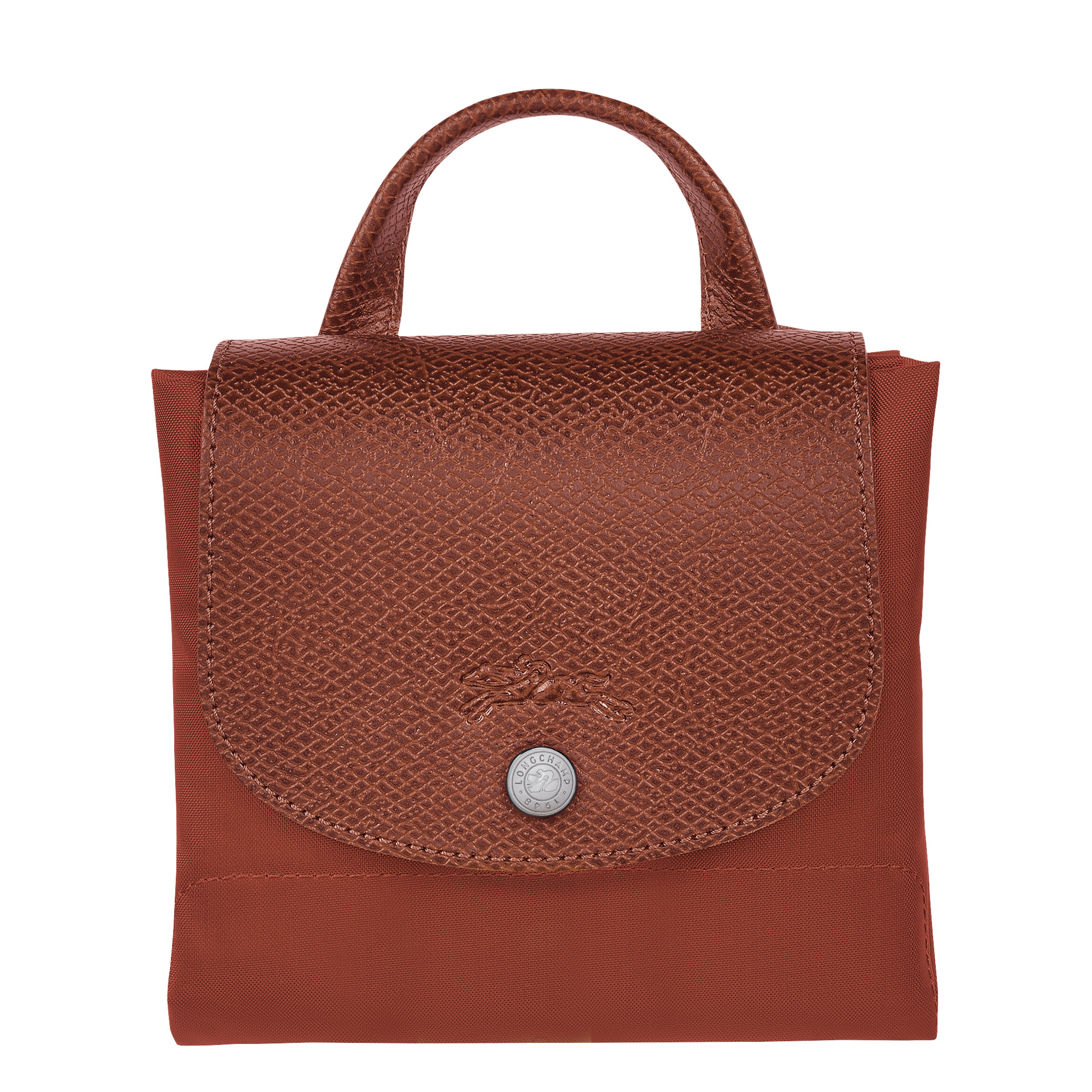 Le Pliage Green M Backpack Chestnut - Recycled canvas - 4