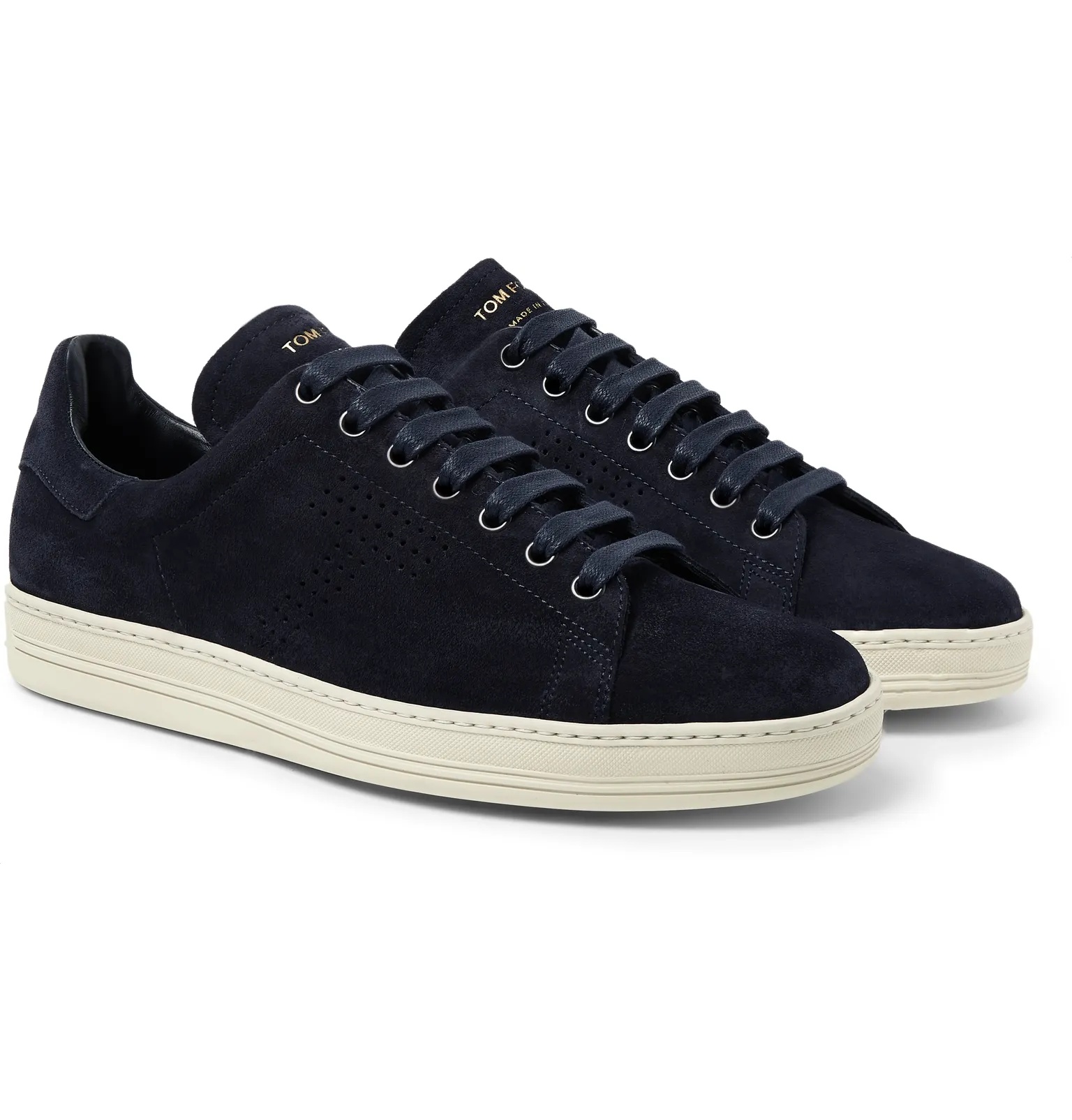 Warwick Perforated Suede Sneakers - 2