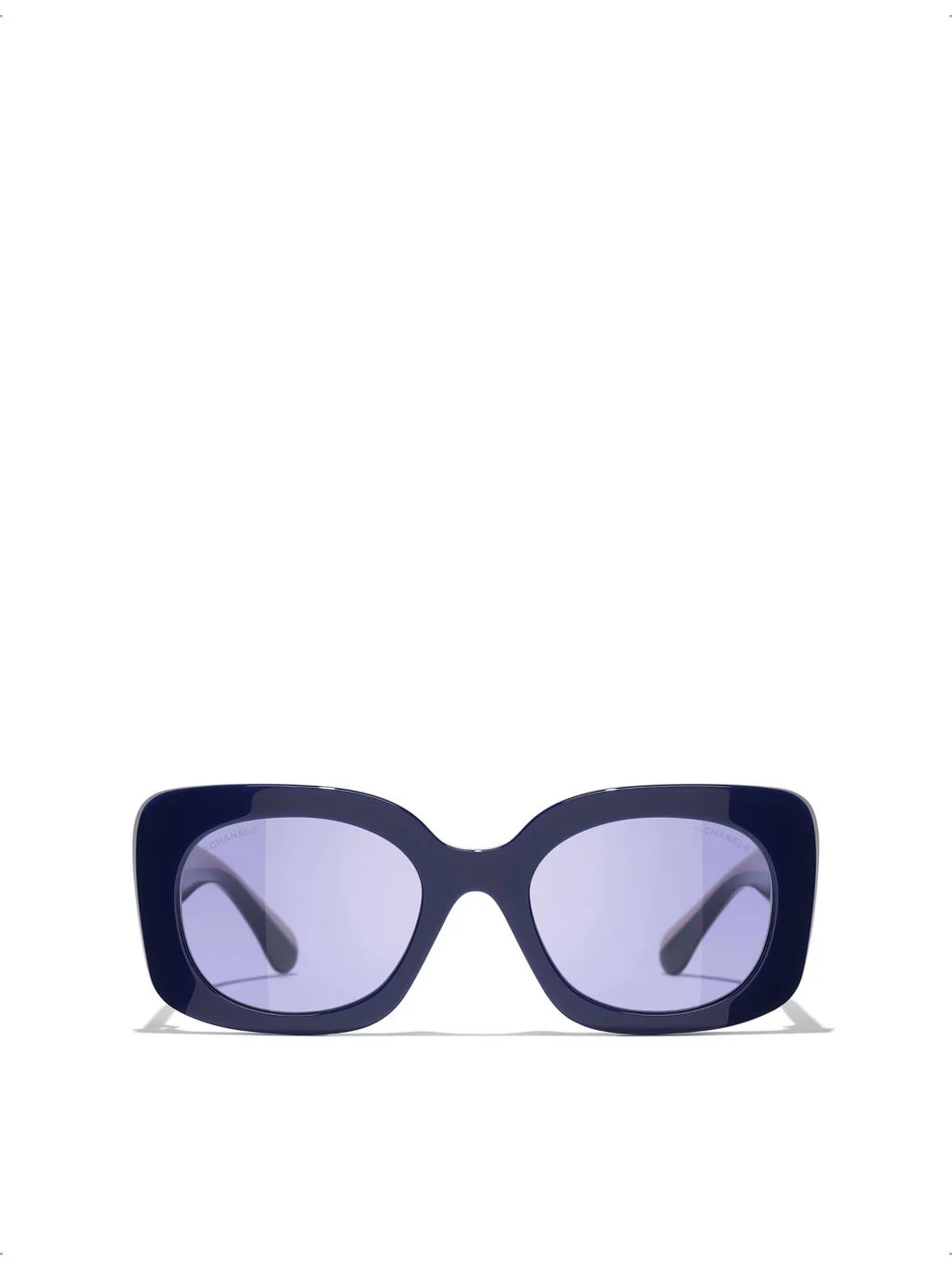 CH5563B Square-Frame Acetate Sunglasses - 1
