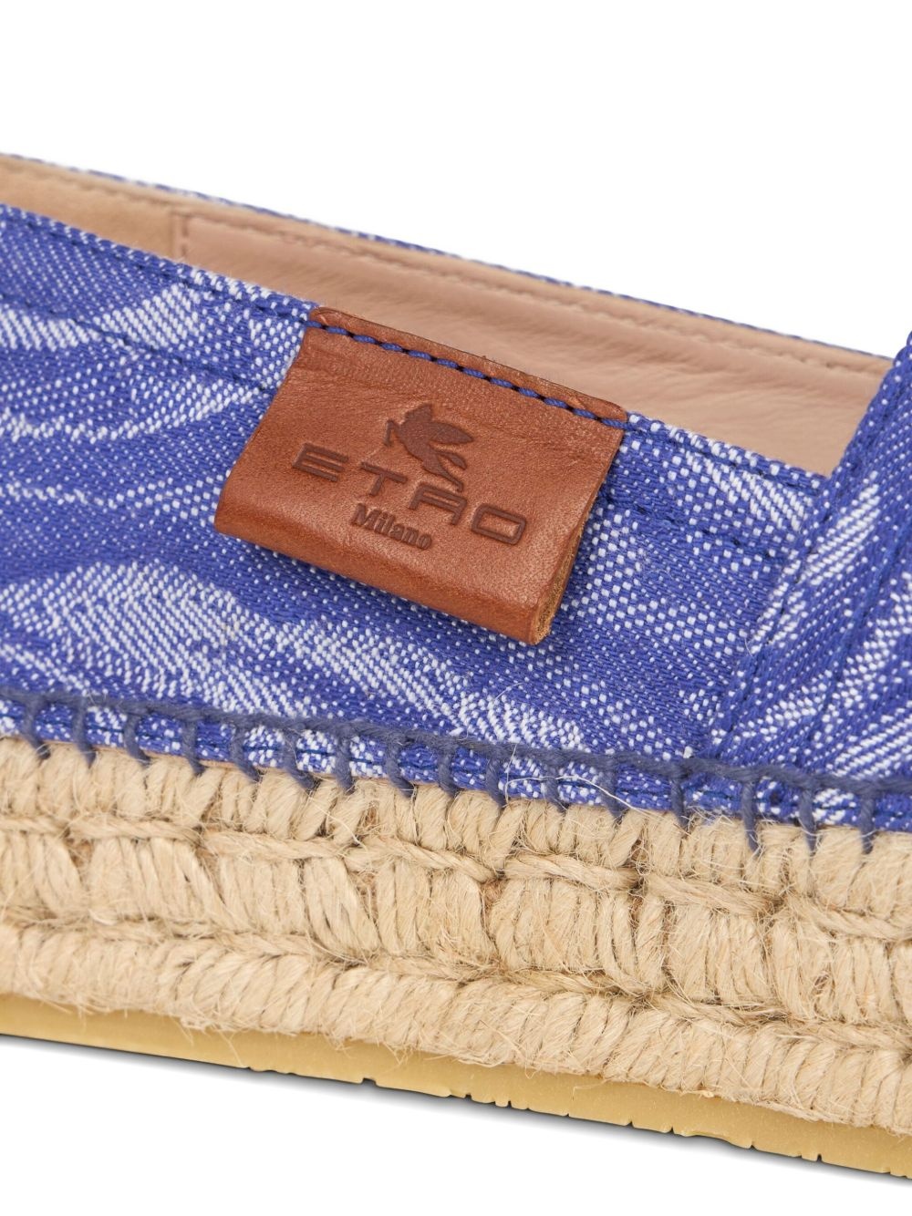 patterned-jacquard espadrilles - 3