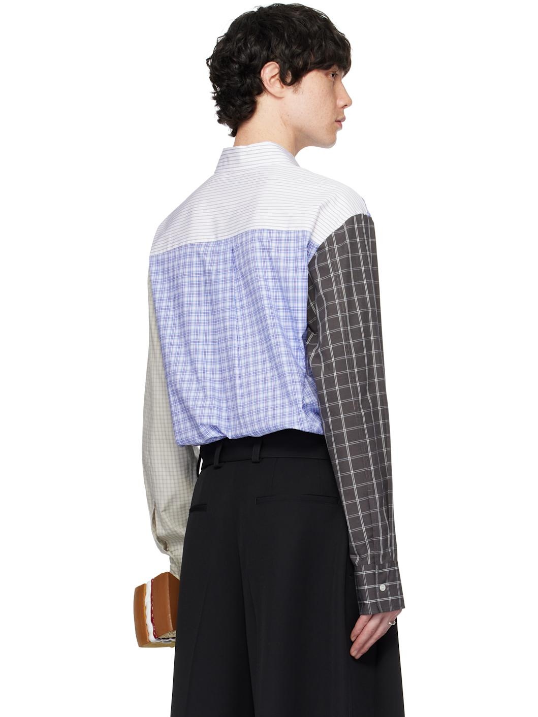 Multicolor Patchwork Shirt - 3