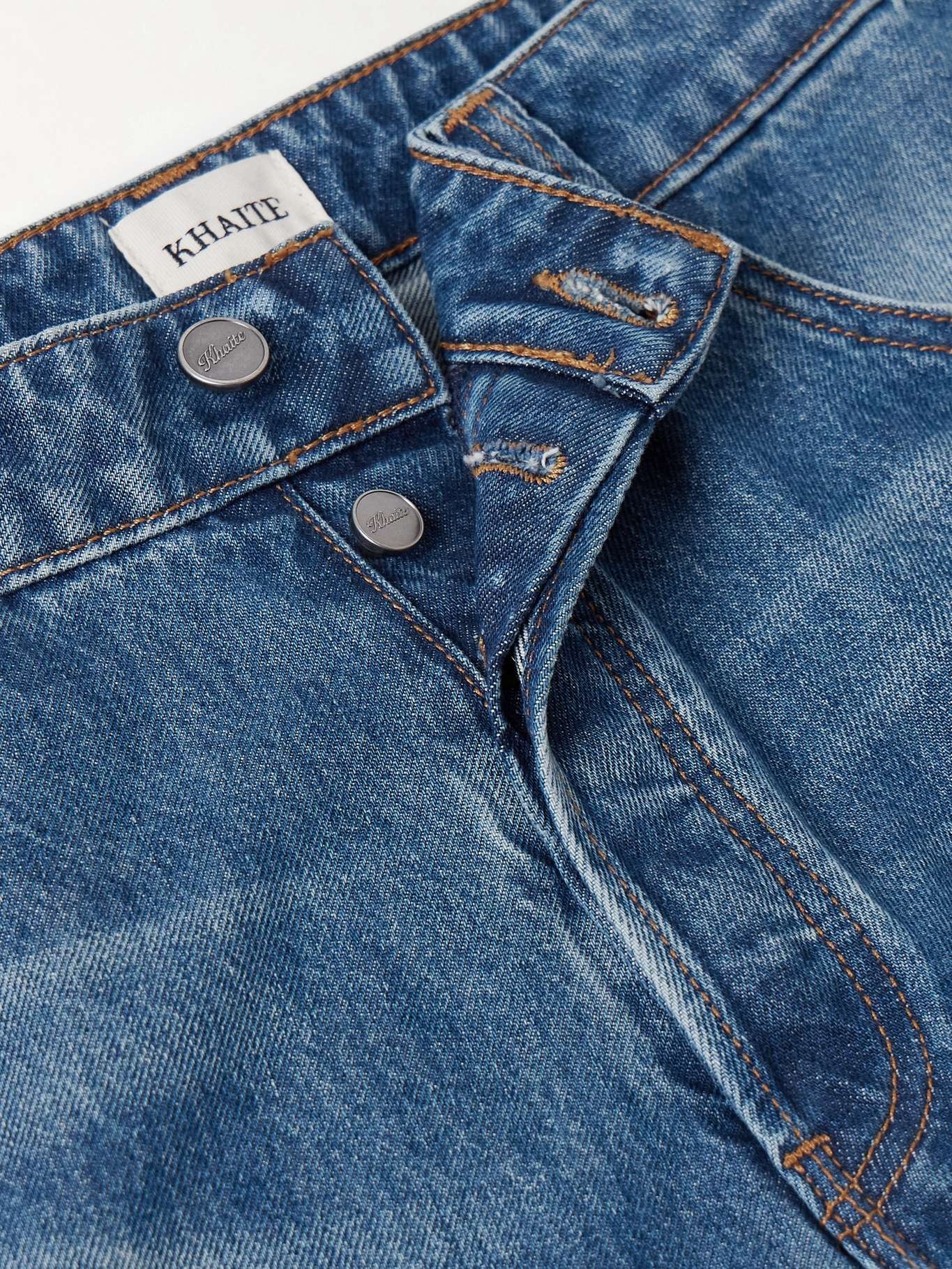 Winslow mid-rise straight-leg jeans Light denim - 5