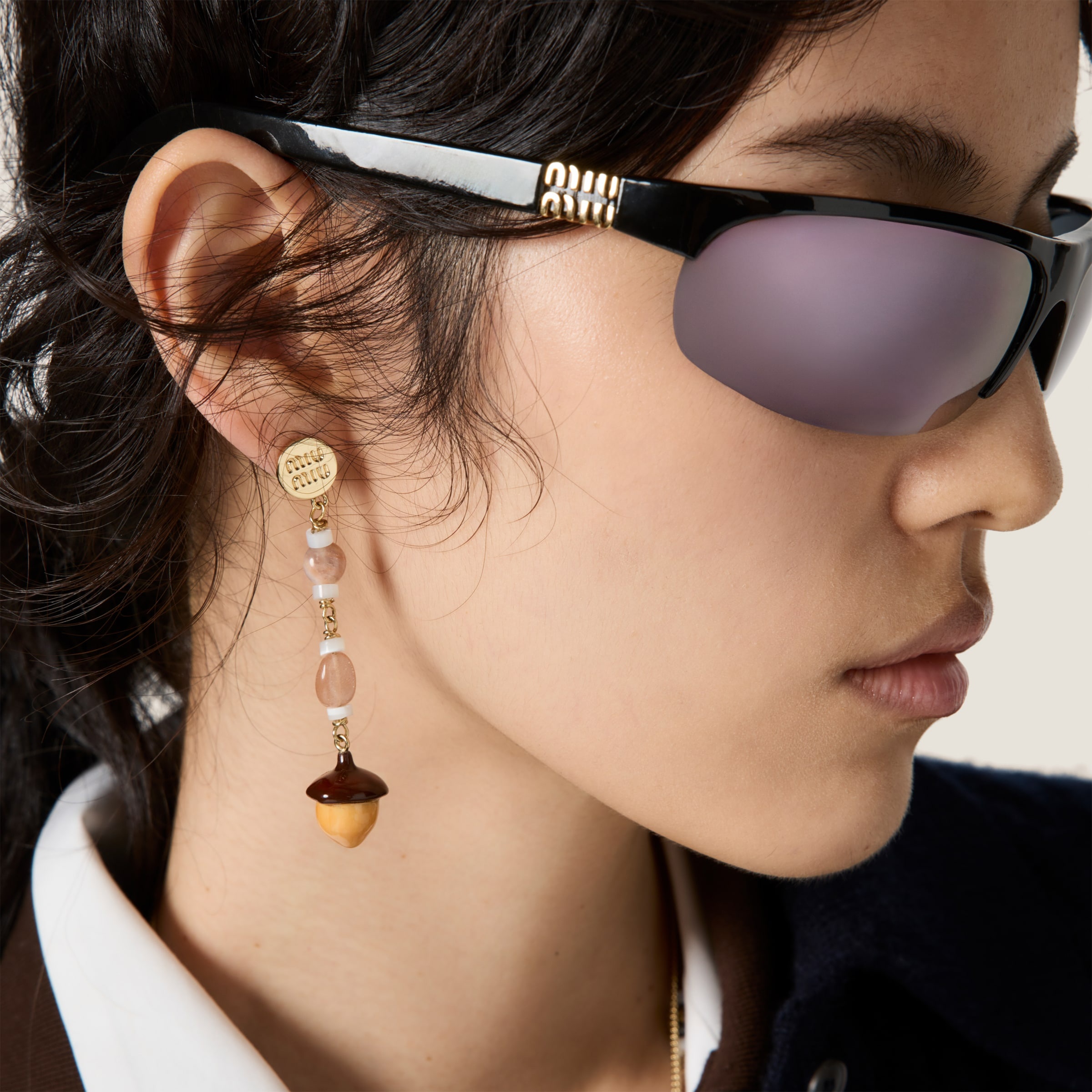Metal earrings - 4