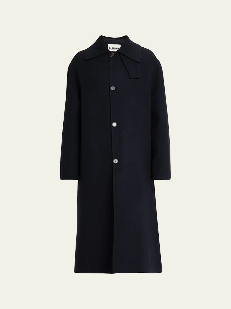 x JIL SANDER Men's Beryllium 3-in-1 Wool Coat - 1