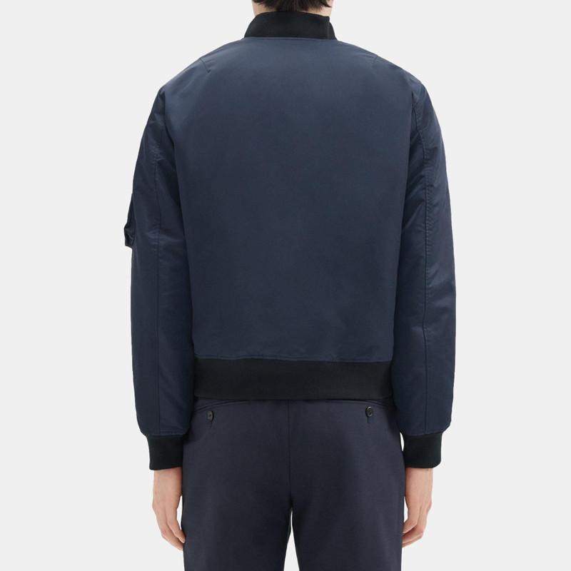 Theory Bomber Puffer Jacket in Recycled Nylon outlook