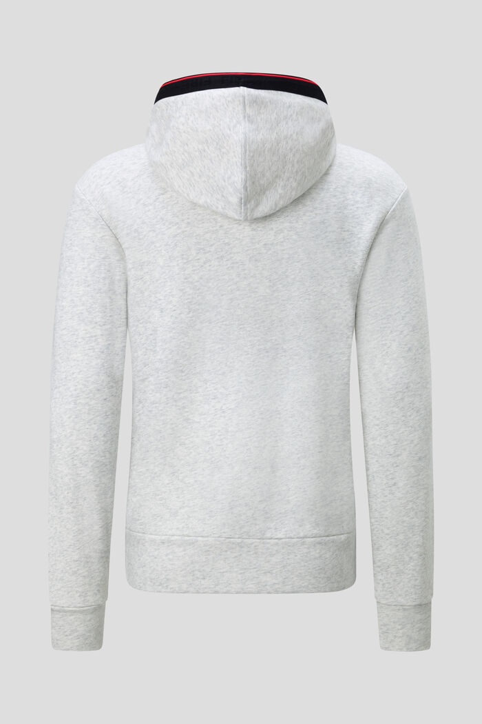 Cork Sweatshirt jacket in Light gray melange - 5