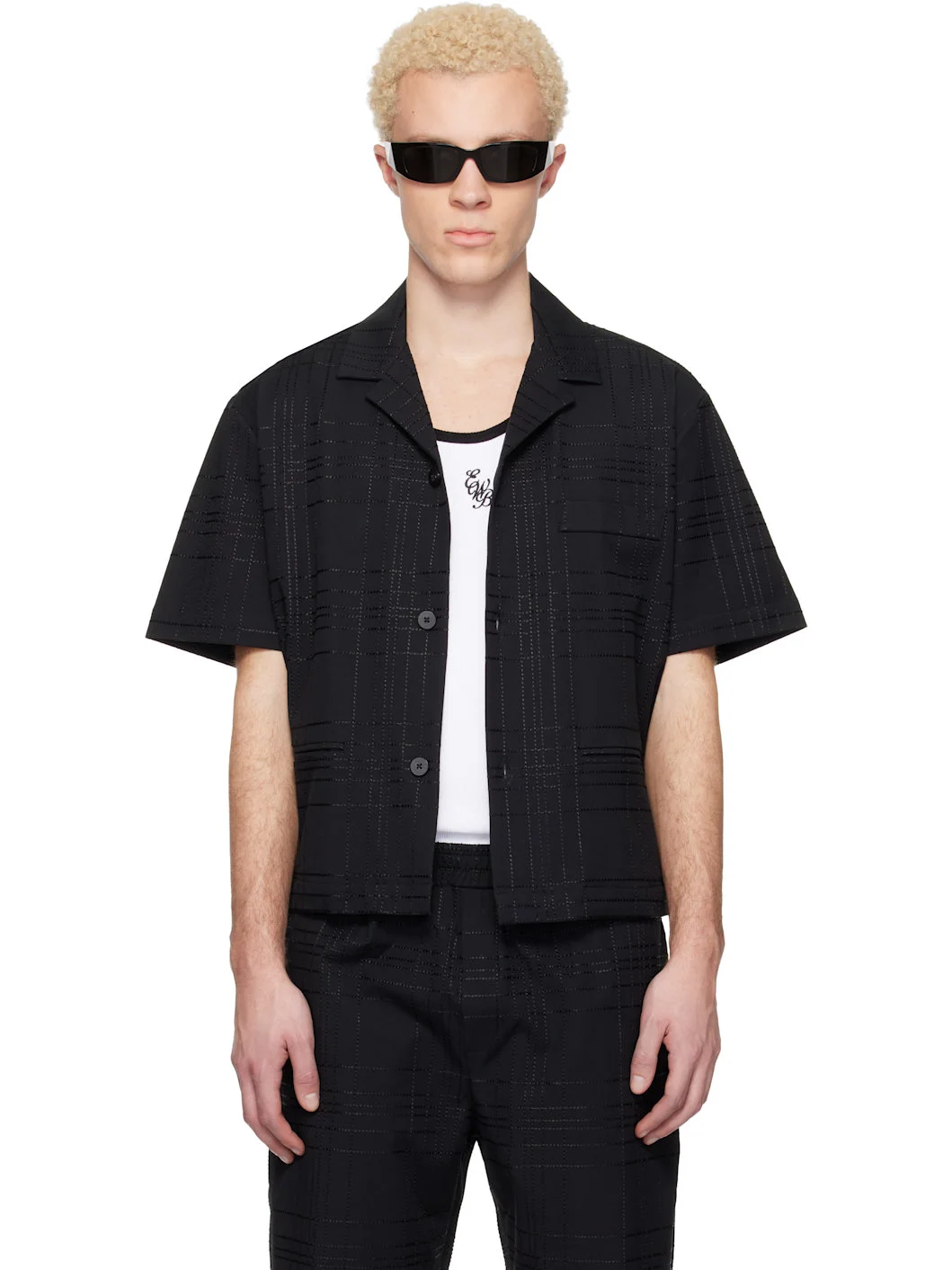 Black Tailoring Shirt - 1