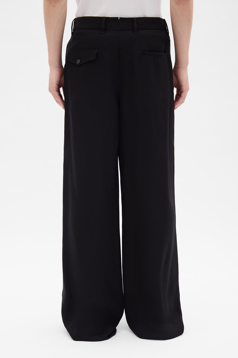 Botel Wide Leg Pleated Trousers 3