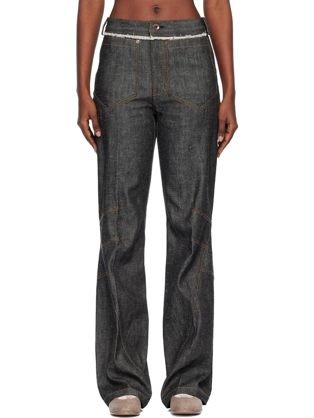 Indigo K Straight Leg Jeans - 1