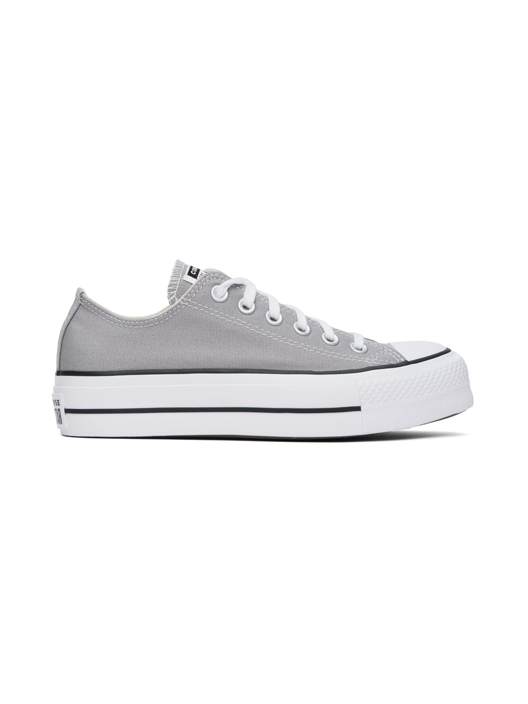 Gray Chuck Taylor All Star Low Top Sneakers - 1