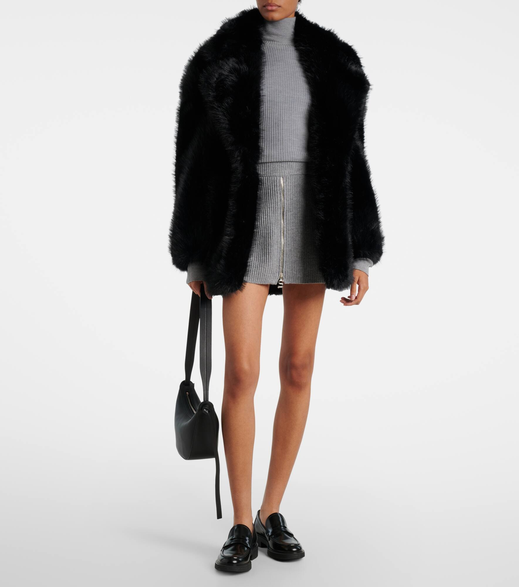 Refolo wool and cashmere miniskirt - 2