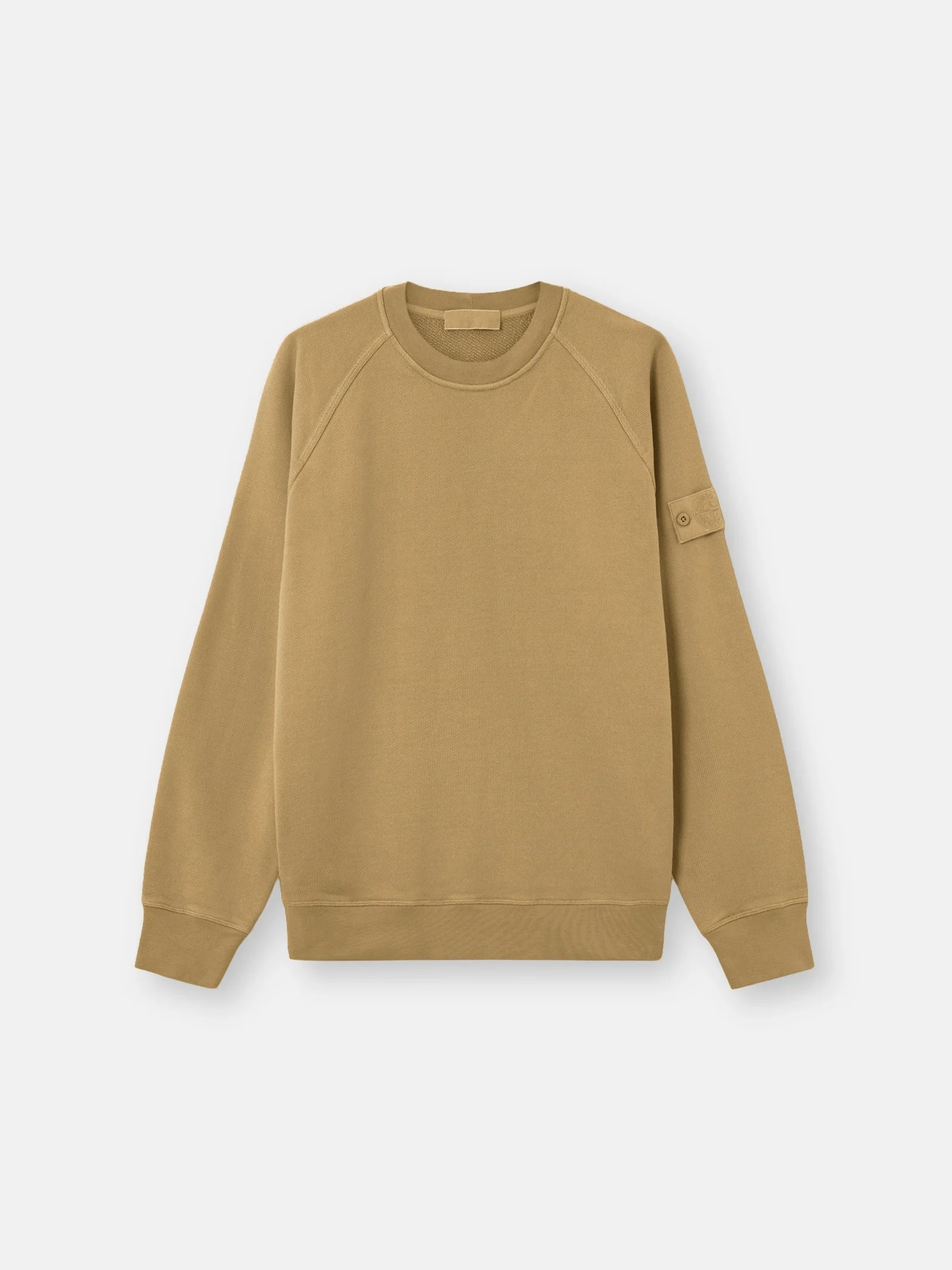 6100028 HEAVY ORGANIC COTTON FLEECE_S.I. GHOST - 1