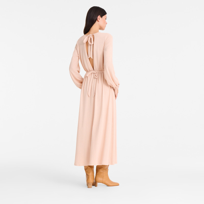 Long dress Cream - OTHER 3