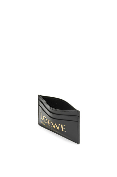 Loewe Embossed LOEWE plain cardholder in shiny nappa calfskin outlook