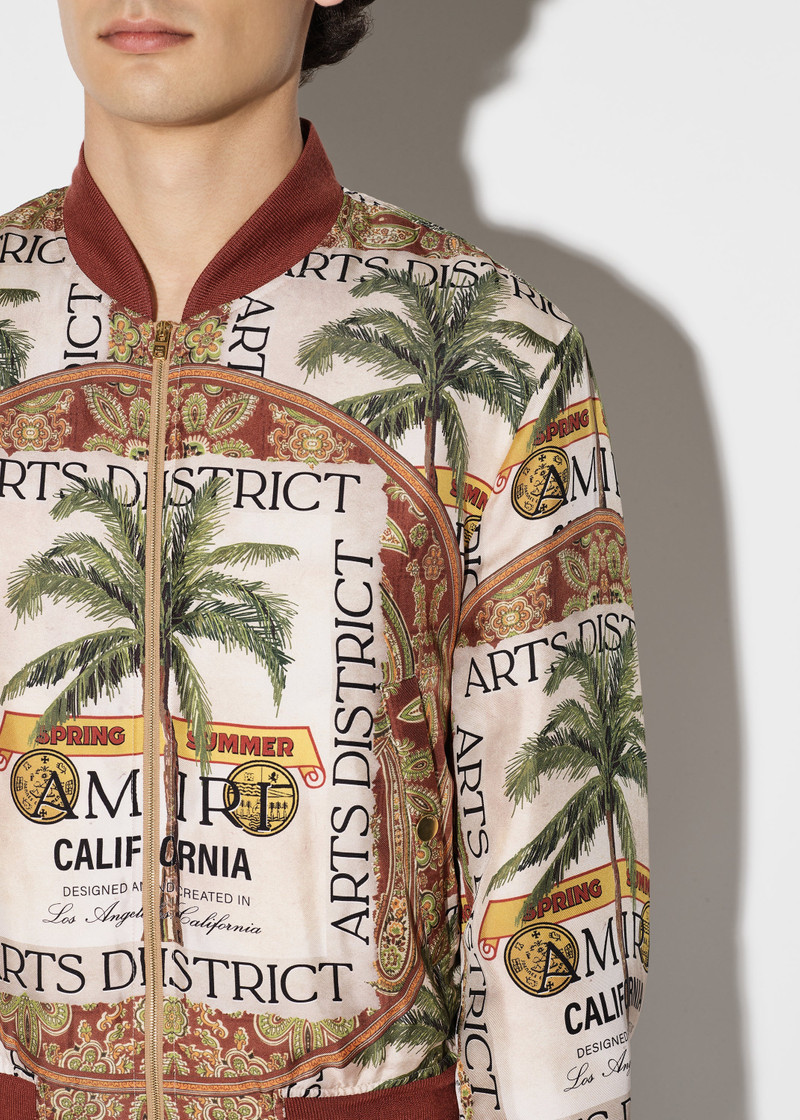 AMIRI RUM LABEL BOMBER JACKET 6