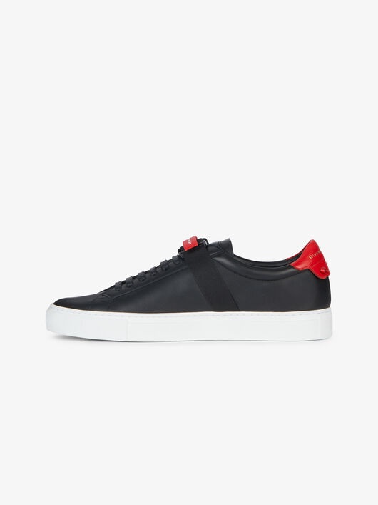 GIVENCHY SNEAKERS IN LEATHER WITH STRAP - 5