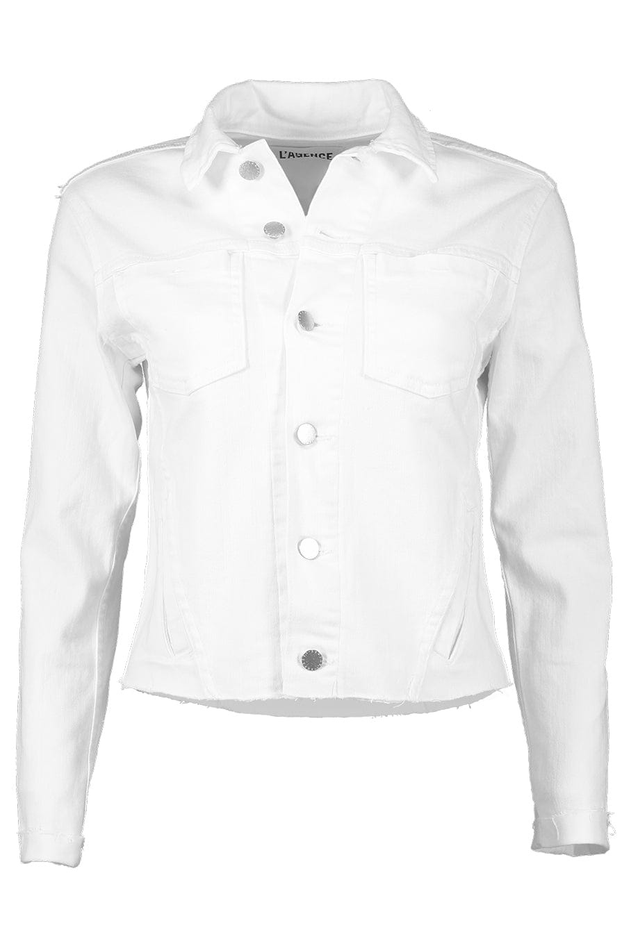 Janelle Slim Raw Hem Jacket - 1