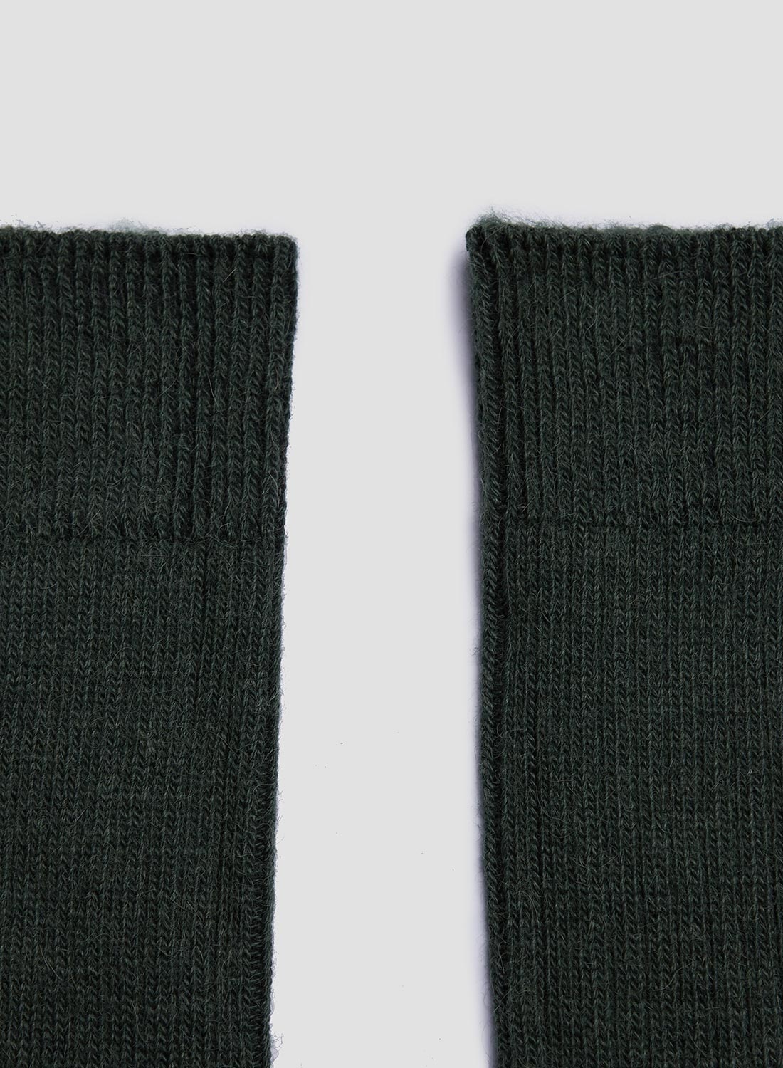 Alpaca Wool Sock in Green - 4