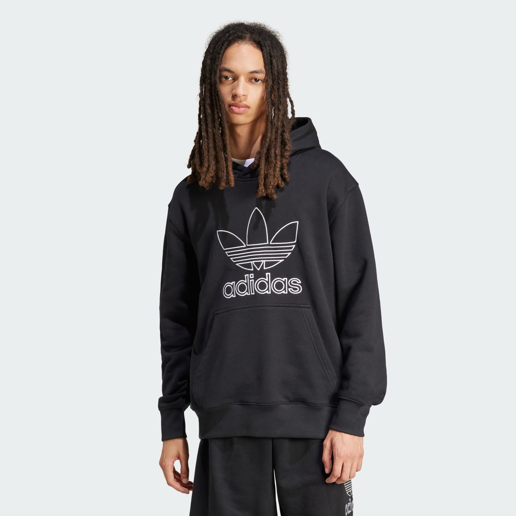 Adicolor Outline Trefoil Hoodie - 2