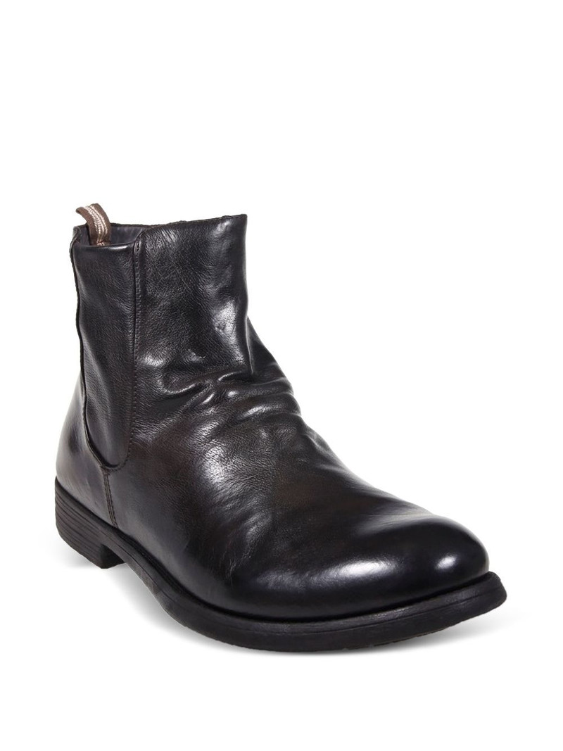 OFFICINE CREATIVE leather ankle boots outlook