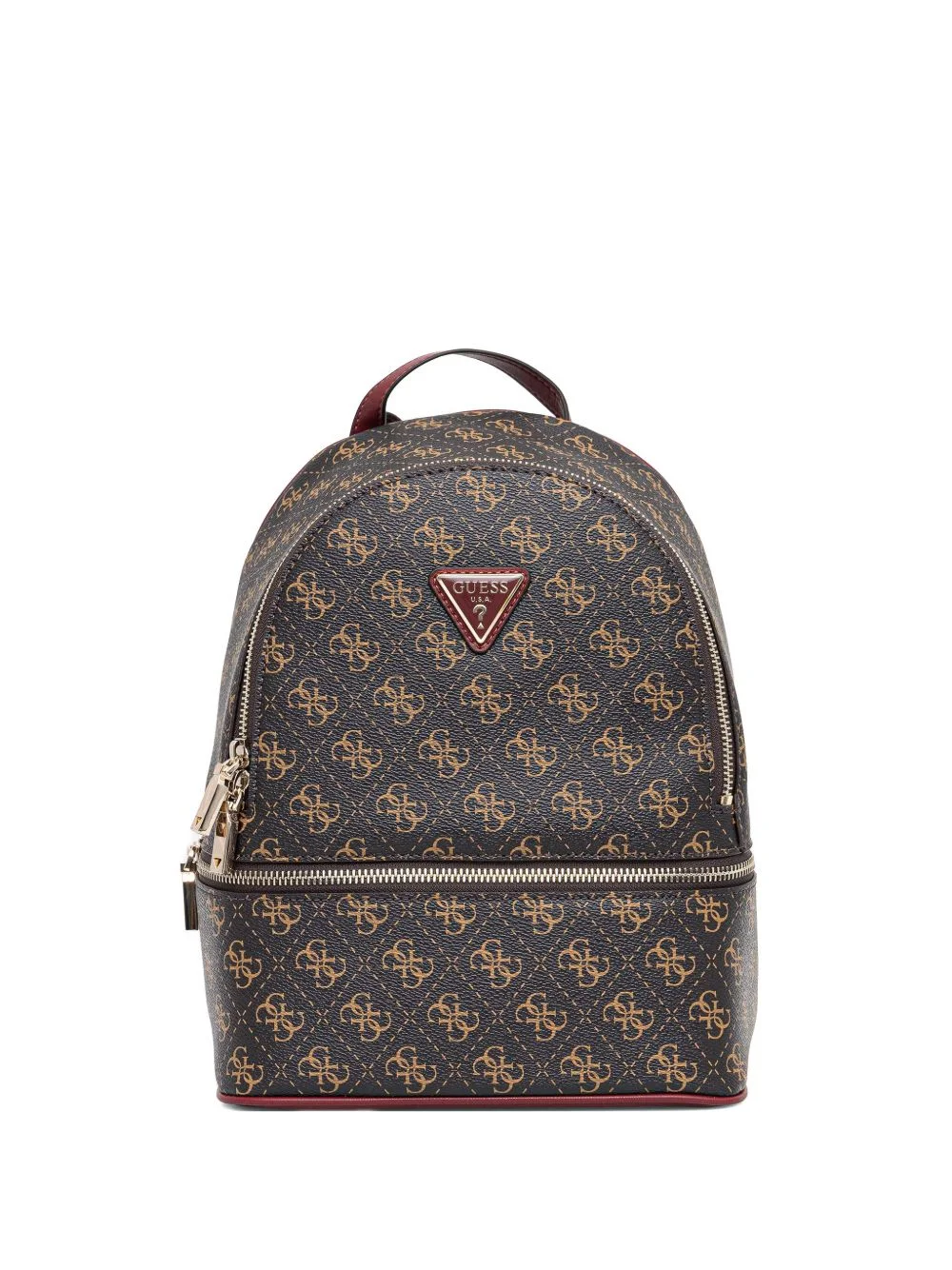monogram zip backpack - 1