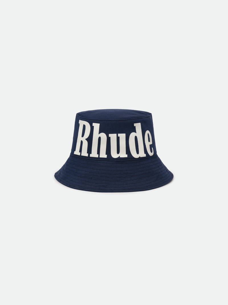OVERSIZED LOGO BUCKET HAT 1